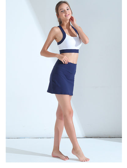 Navy Fitness Skort
