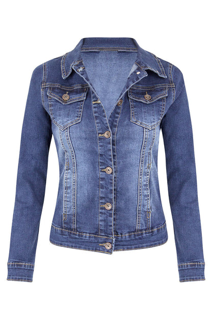Slight Stretch Denim Jacket