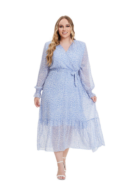 Long Sleeve Floral Dress