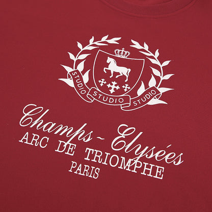 Soft French Burgundy Sweatshirt