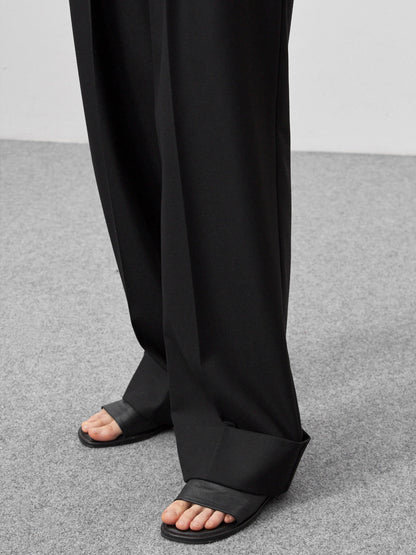 Black Mopping Work Pants
