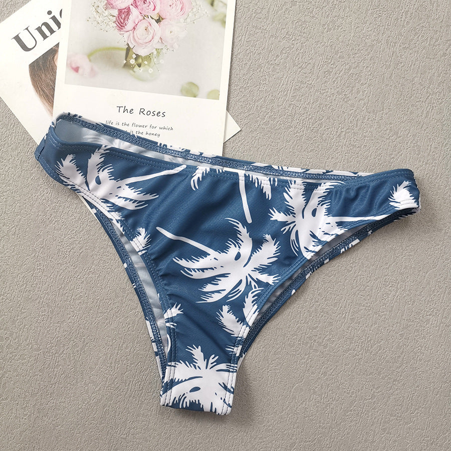 Halter to Swimsuit w/ Cheeky Bikini Bottoms