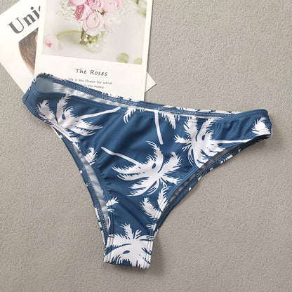 Halter to Swimsuit w/ Cheeky Bikini Bottoms