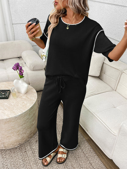 Summer Knit Two Piece Set