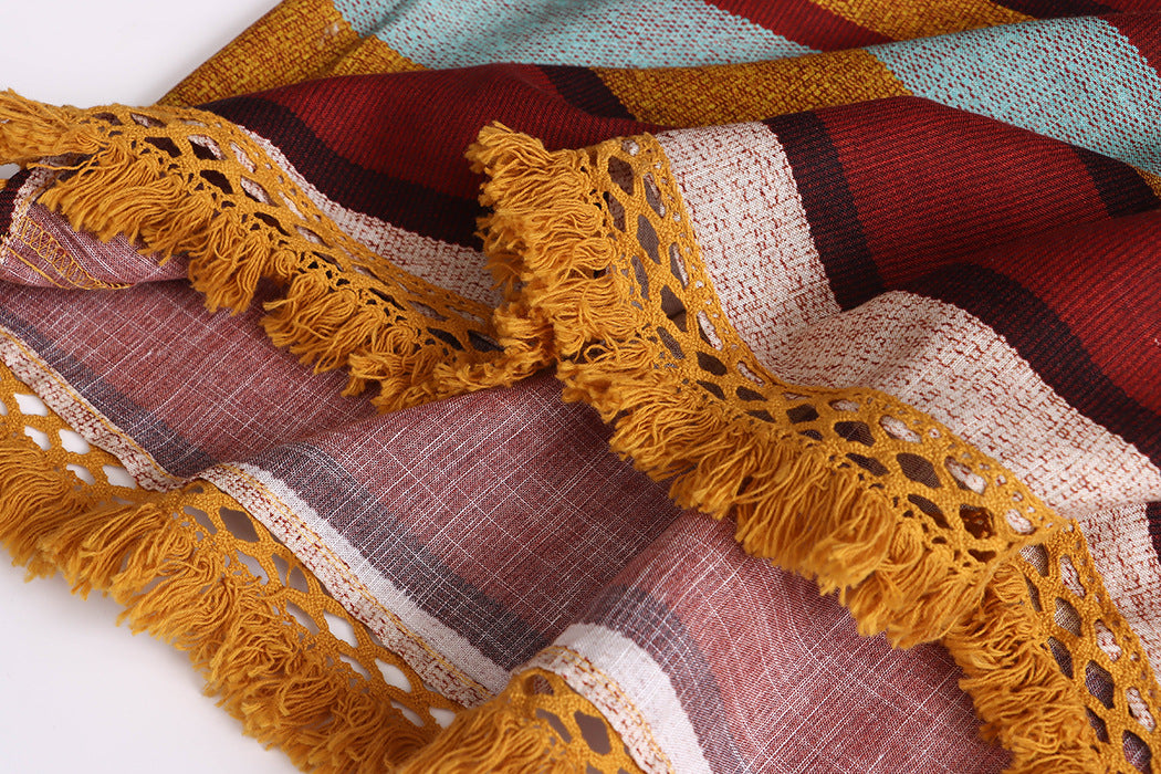 Colour Block Striped Dress