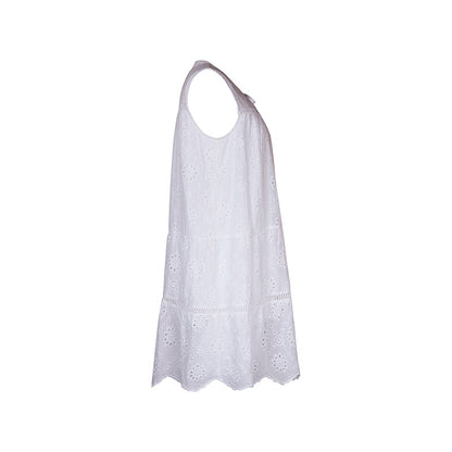 Summer Women Clothing Vacation White Dress