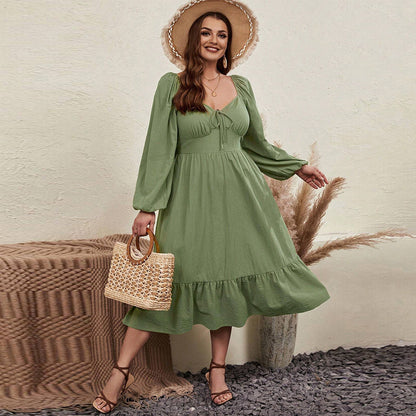 Olive Sweetheart Dress