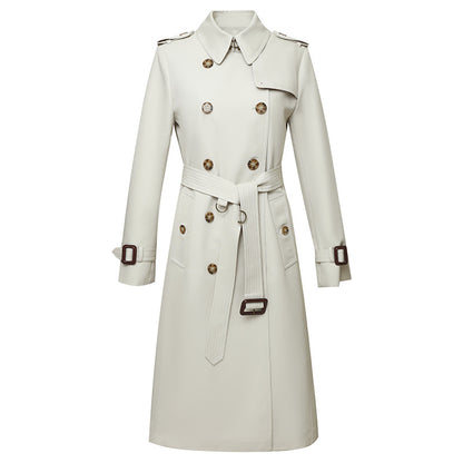Gabardine Windbreaker Trench Coat