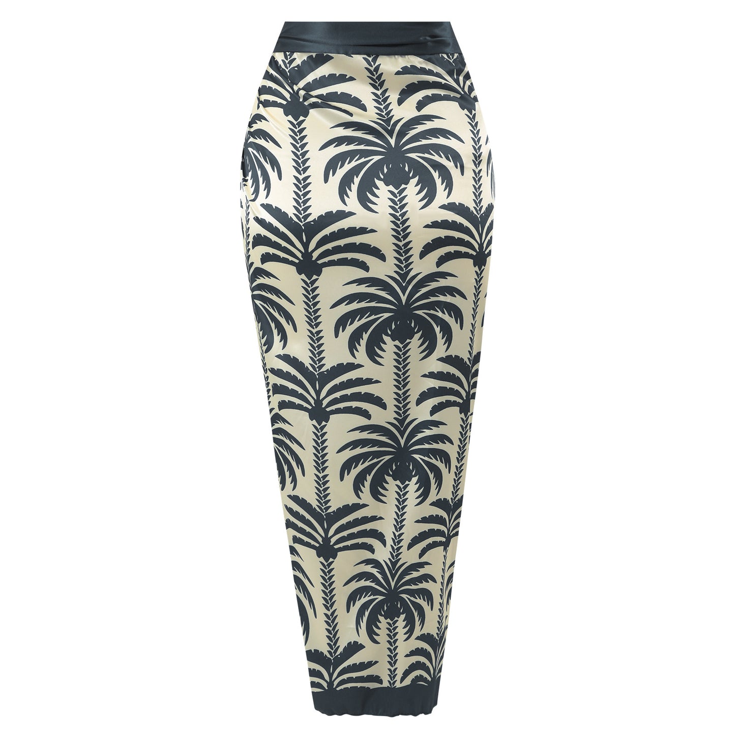 Coconut Print Long-Sleeved Two-Piece Set
