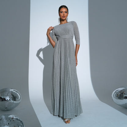 Gray Luna Evening Dress