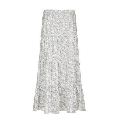 Light Pastoral Gentle Floral Skirt