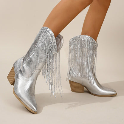 Nancy Tassel Boots