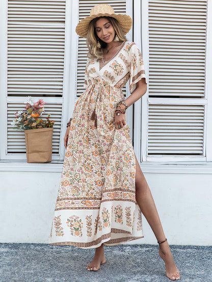 Claire Bohemian Dress w/ Tassel