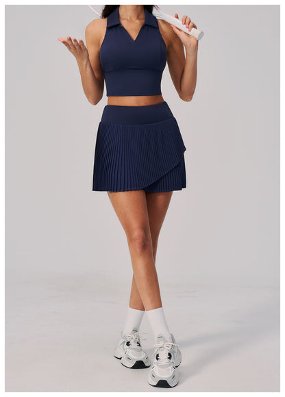 Breathable Tennis Pleated Skort