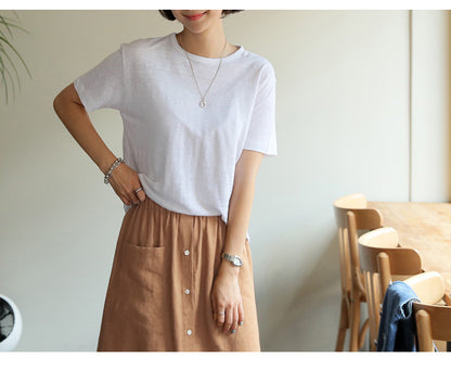 Casual Cotton T Shirt