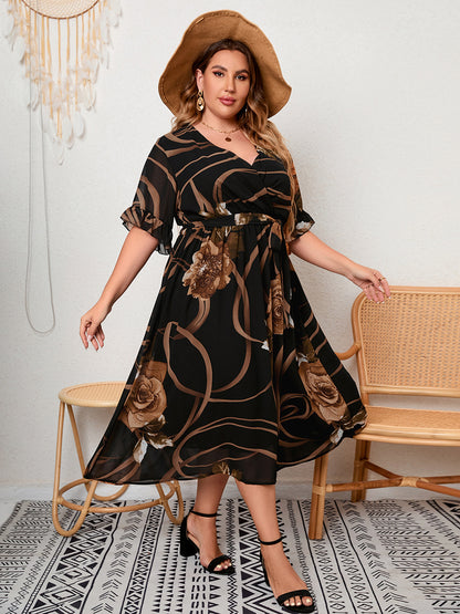 Chloe Coffee Dress