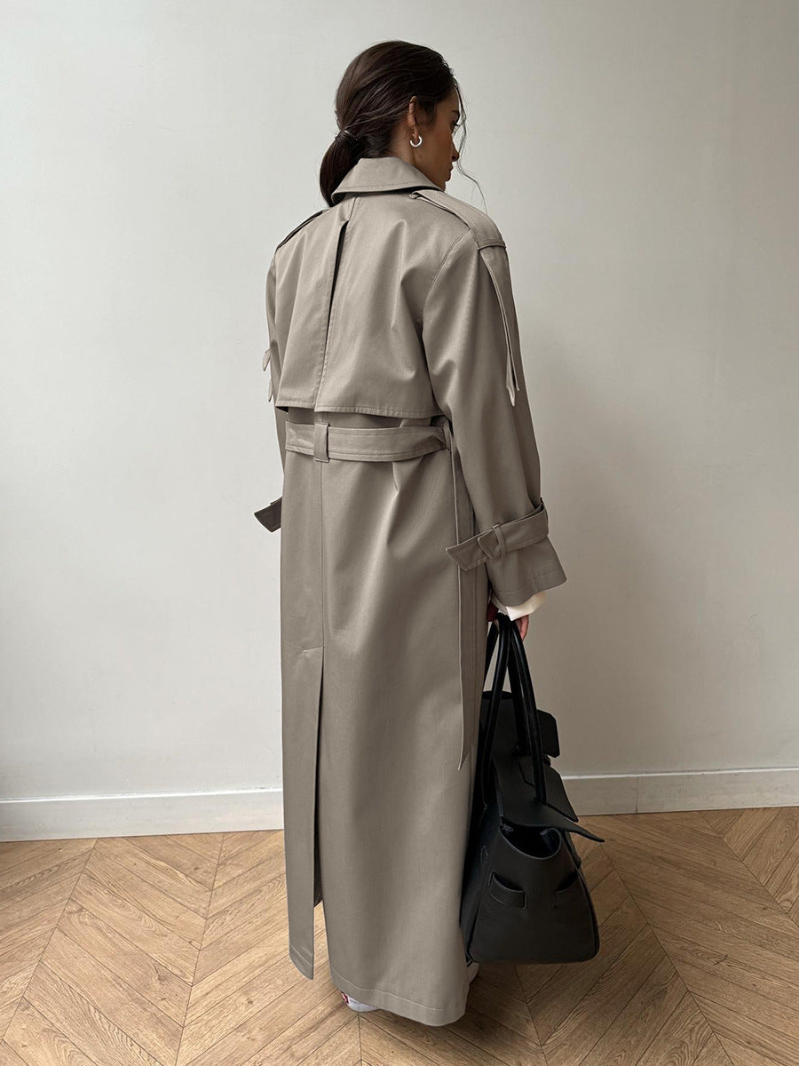 Maxi Trench Coat