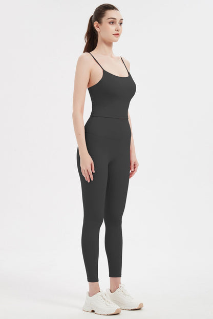 Sportswear Two Piece Set with Chest pad