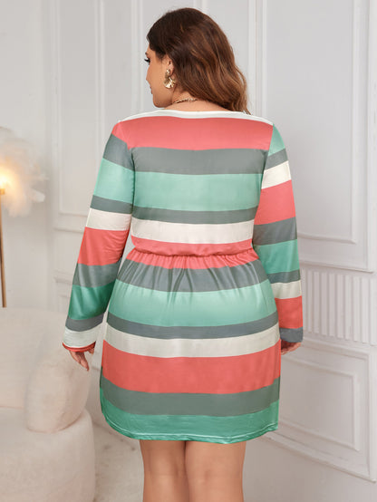 Striped Mona Casual Dress