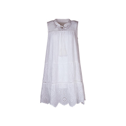 Summer Women Clothing Vacation White Dress