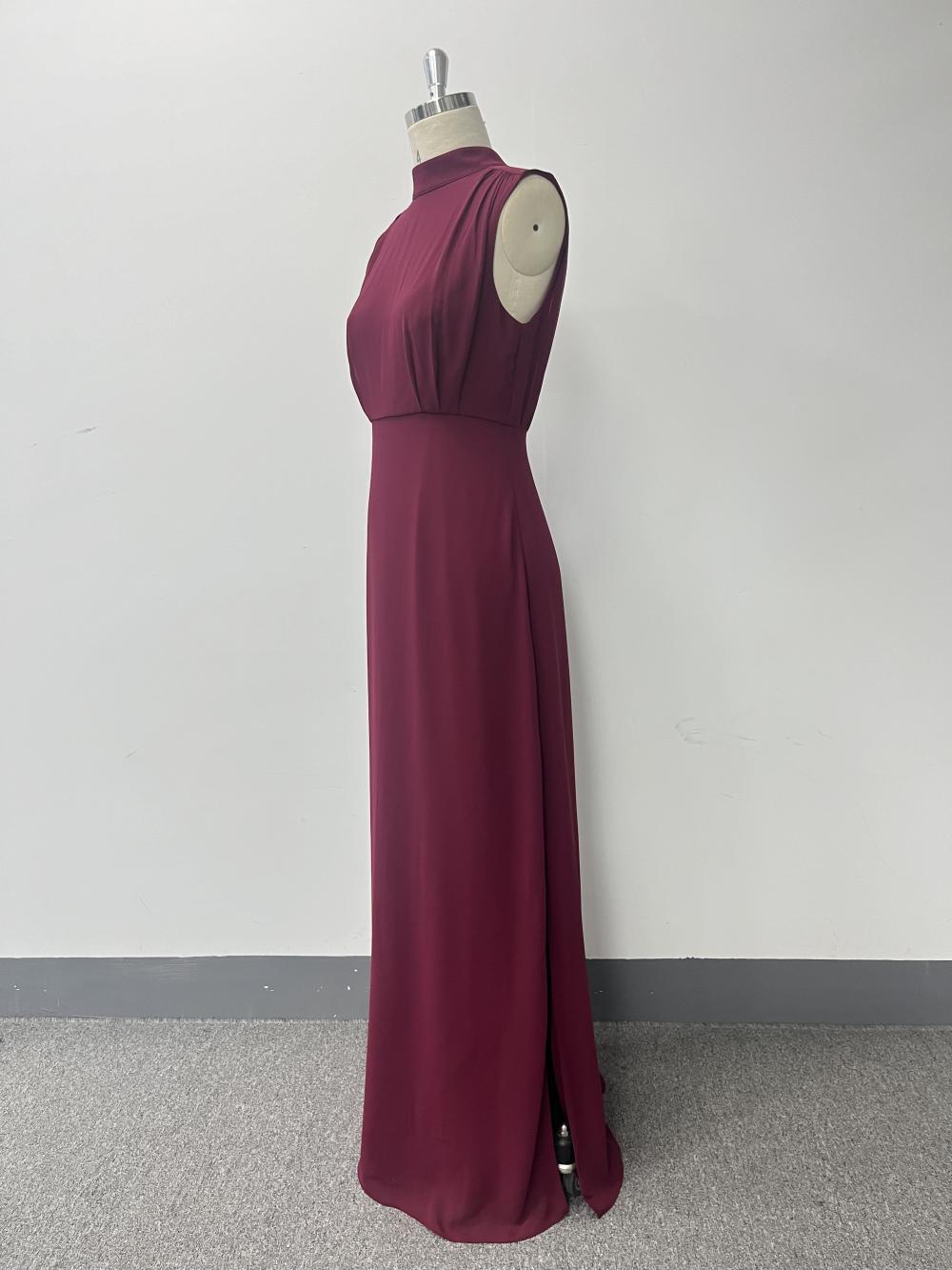 Sleeveless Elegant Chiffon Dress