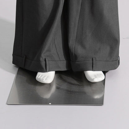 Black Wide Leg Trousers