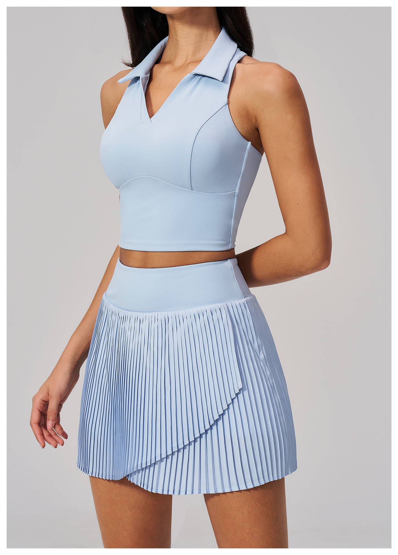 Breathable Tennis Pleated Skort