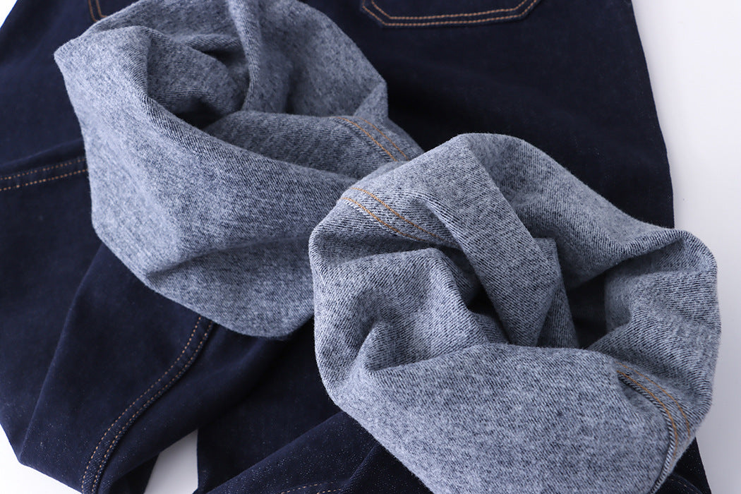 Double Pocket Wide Leg Jeans