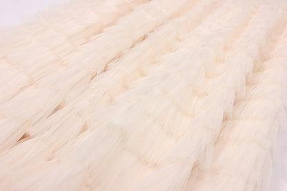 Tulle Ruffle Skirt