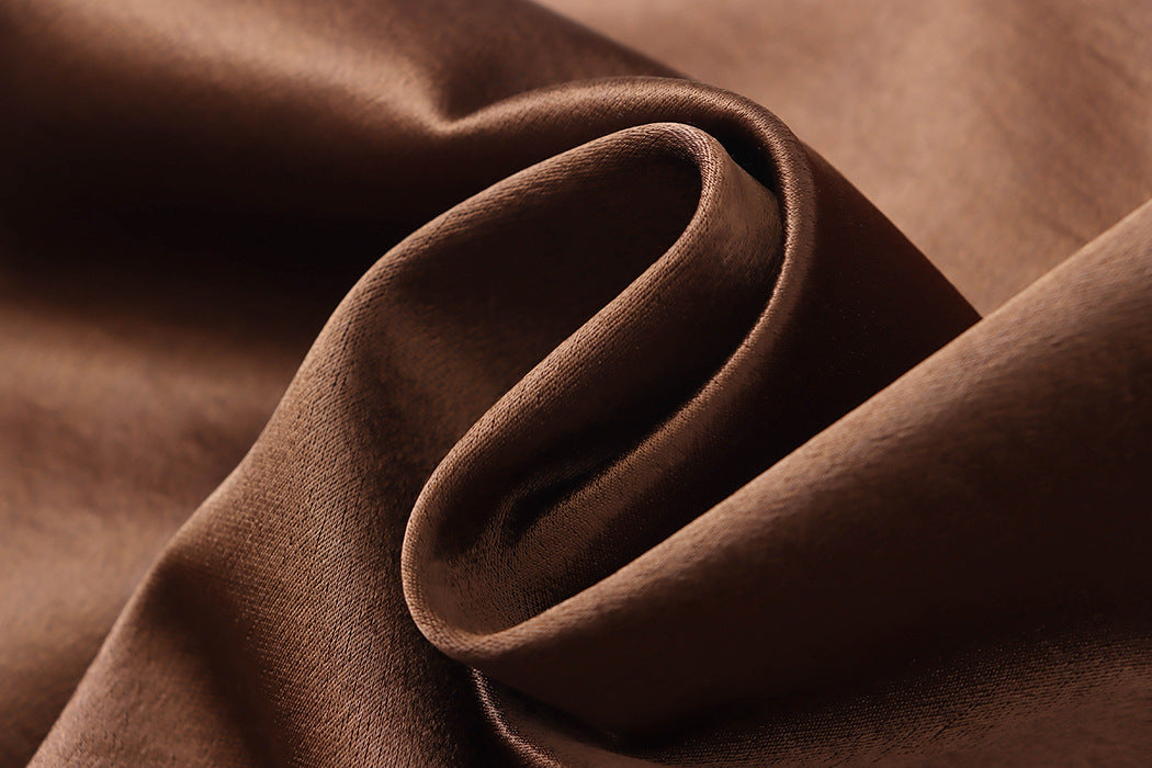 Fleece lined Satin Micro Fishtail Skirt