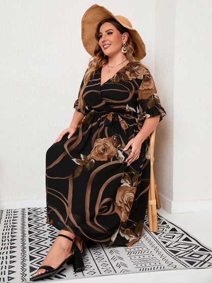 Chloe Coffee Dress