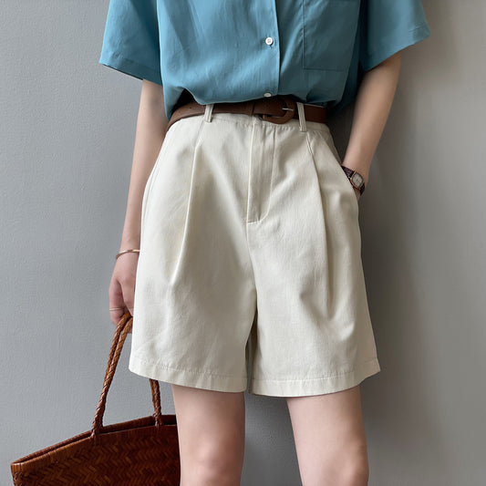 High Waist Slimming Loose Shorts