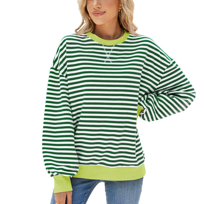 Striped Comfort Sweatershirt