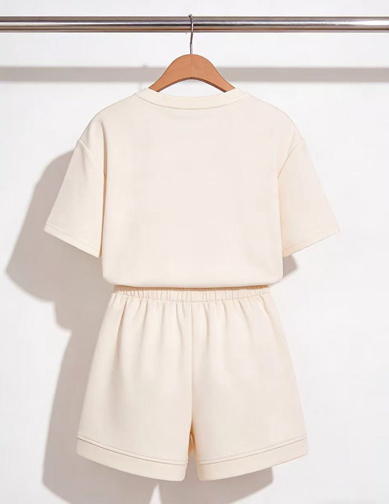 Cotton T-shirt & Shorts Set