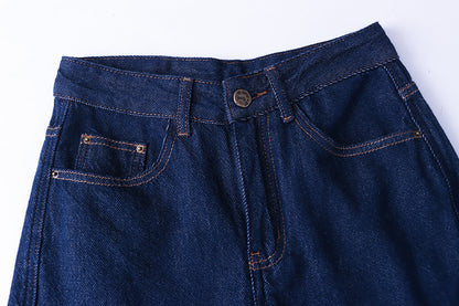 Midline Straight Wide Leg Jeans