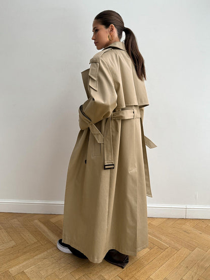 Maxi Trench Coat