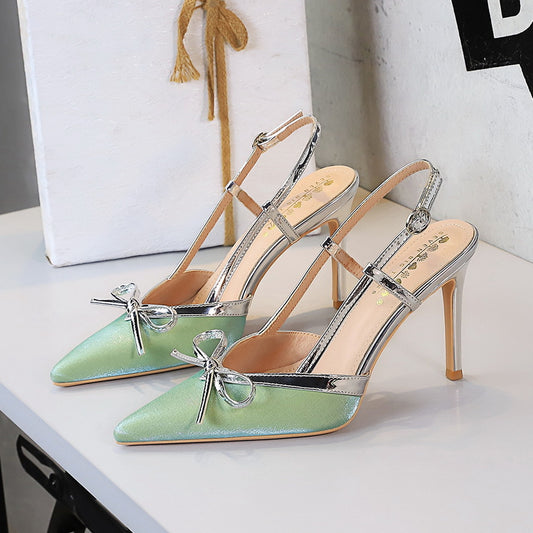 Bow Stiletto High Heels