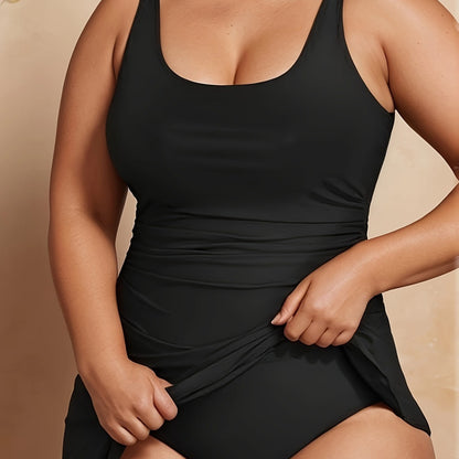 Black One-Piece Swimsuit