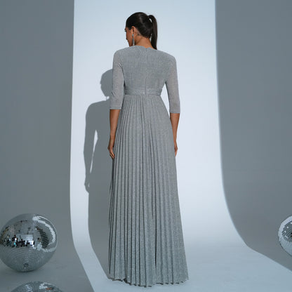 Gray Luna Evening Dress