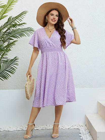 Violet Light Summer Dress