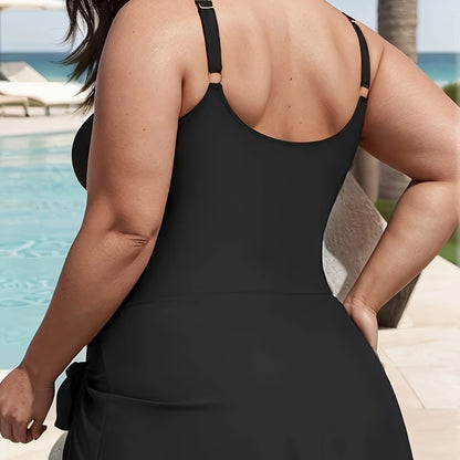 Black One-Piece Swimsuit