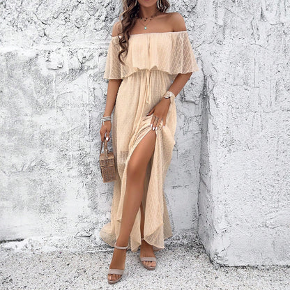 Tiana Apricot Dress