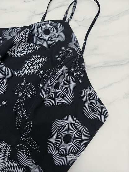 Halter Vacation Elegant Printed Dress