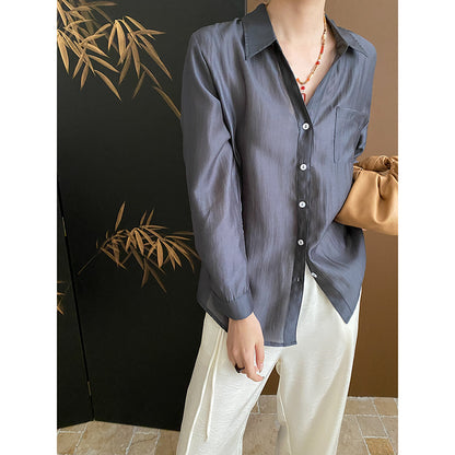 French Tencel Shirt