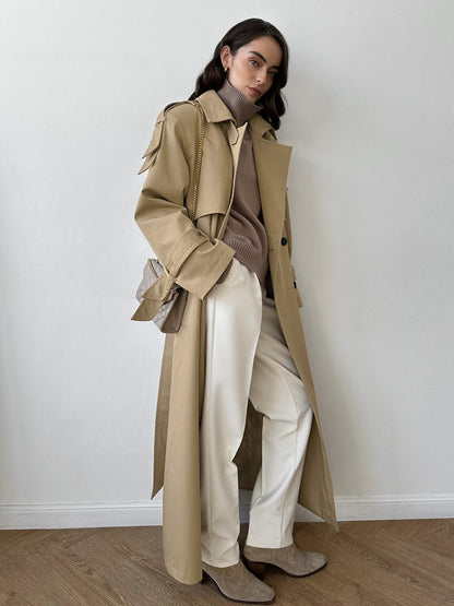 Maxi Trench Coat