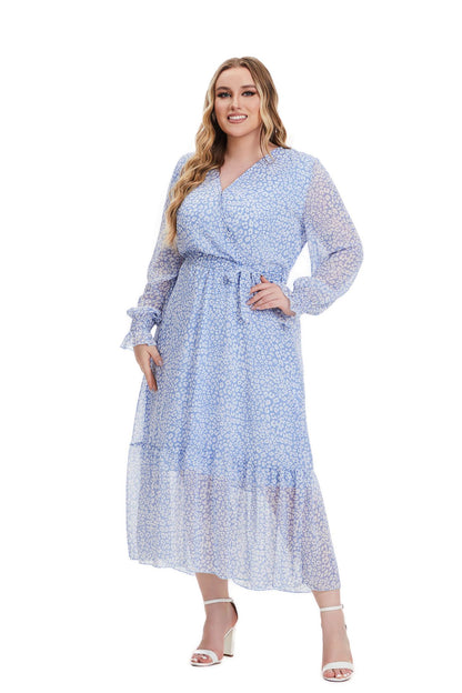 Long Sleeve Floral Dress