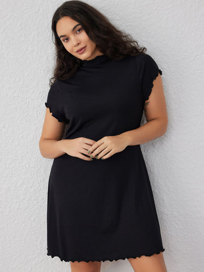 Black MOD Swing Dress