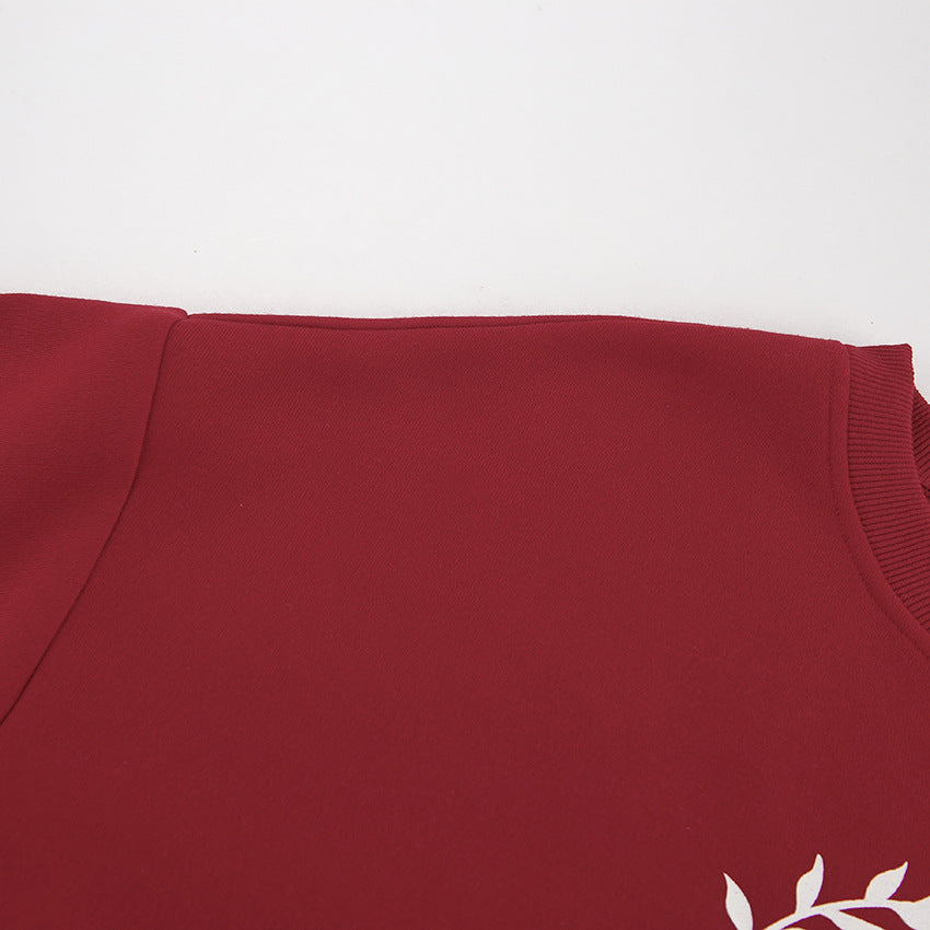 Soft French Burgundy Sweatshirt