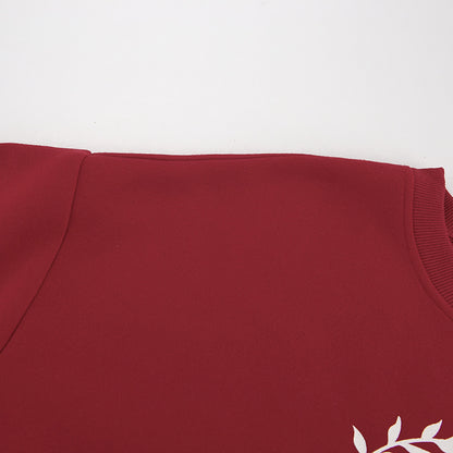 Soft French Burgundy Sweatshirt