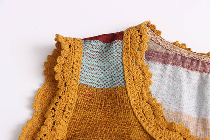 Colour Block Striped Dress